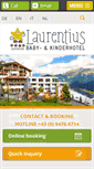 Mobile Screenshot of family-hotel-laurentius.com